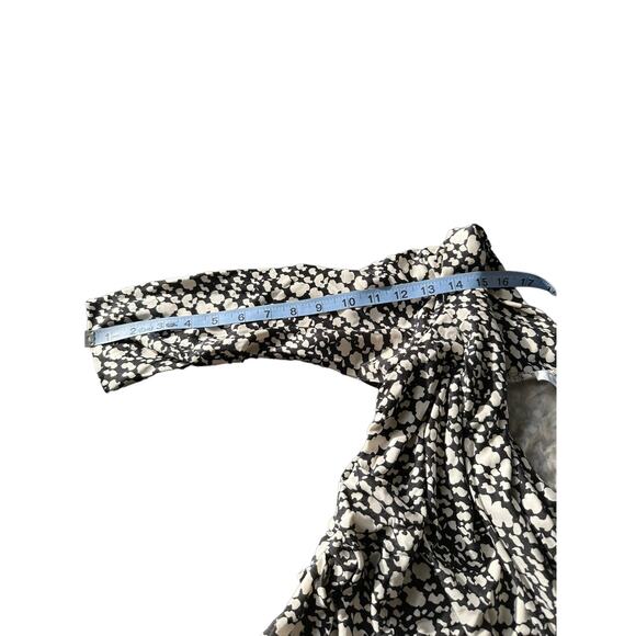 Diane von Furstenberg Bentley SJ Work Office‎ Silk Ruched Mini Dress Size 4 - Picture 9 of 10